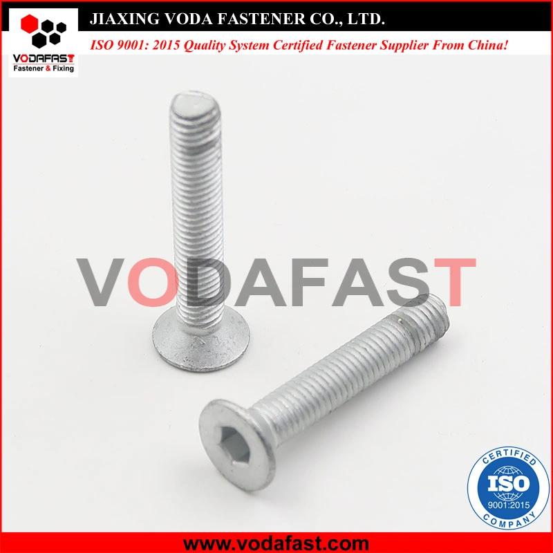 Vodafast Furniture Screw Wafer Head Cross Recessed Class 4.8 8.8 10.9 12.9 Black Zinc