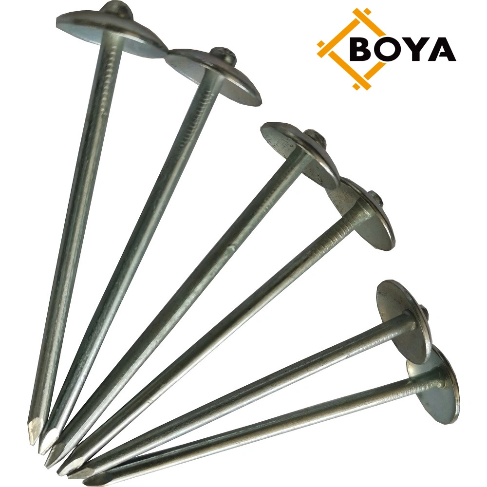 Hot Sale Q235 Iron Nail Perfect Quality Electric Galvanized Roofing Nail with Plain Shank and Twisted Shank