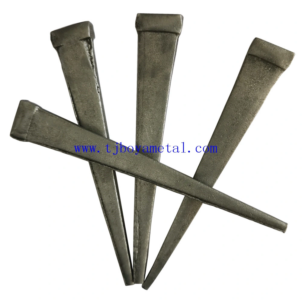 China Hot Sale Carbon Steel Material Steel Cut Masonry Nails 2-1/2" 6D with Competitive Price