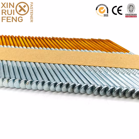 34 Degree Paper Strip Nails Framing Nails for Fastener