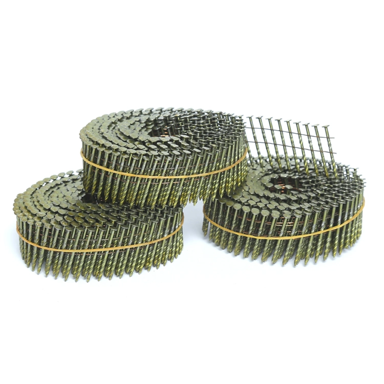 Wholesale Stainless Steel Iron Coil Nails for Pneumatic Nailer