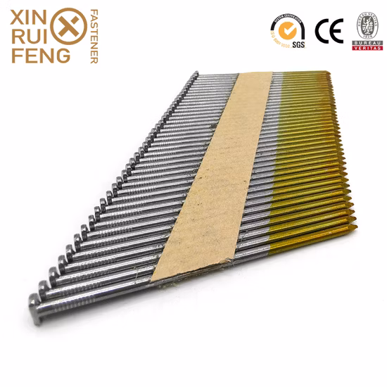34 Degree Paper Strip Nails Framing Nails for Fastener