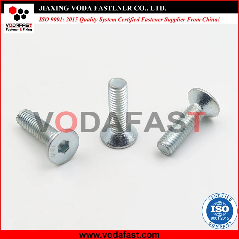 Vodafast Furniture Screw Wafer Head Cross Recessed Class 4.8 8.8 10.9 12.9 Black Zinc