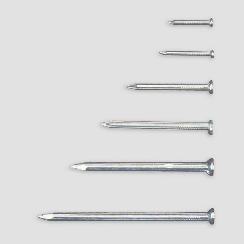 Q195 3/4" to 6" Harden Good Quanlity Polished Nail/Galvanized Iron Nail/ Wire Nail/Wooden Nail/Roofing Nail/Concrete Nail for Construction